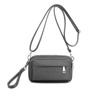 Multi-Zier Crossbody Handbag Purse, Nylon Wristlet Mini Crossbody O_O